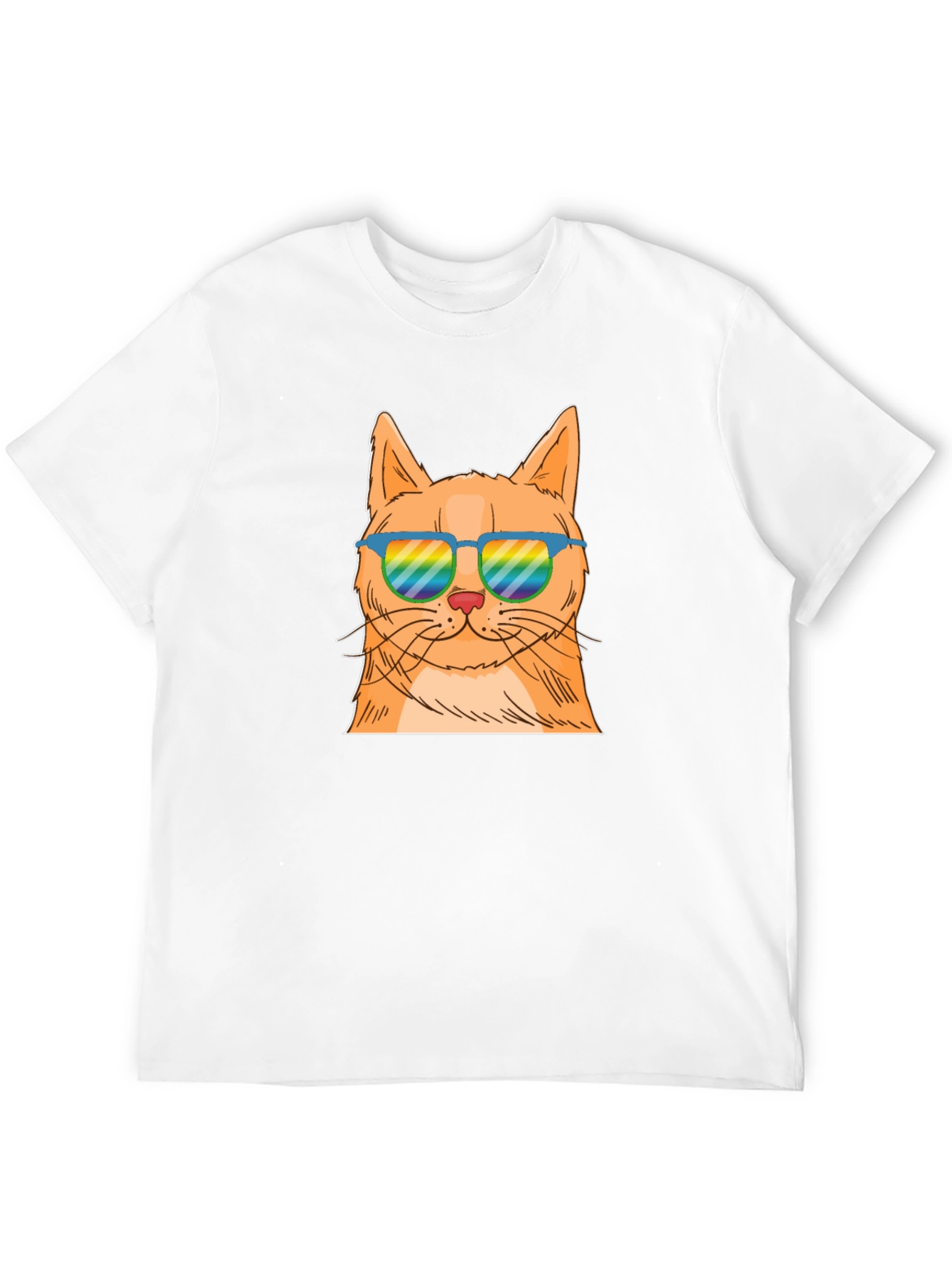 Camiseta Negra con Gato Cool