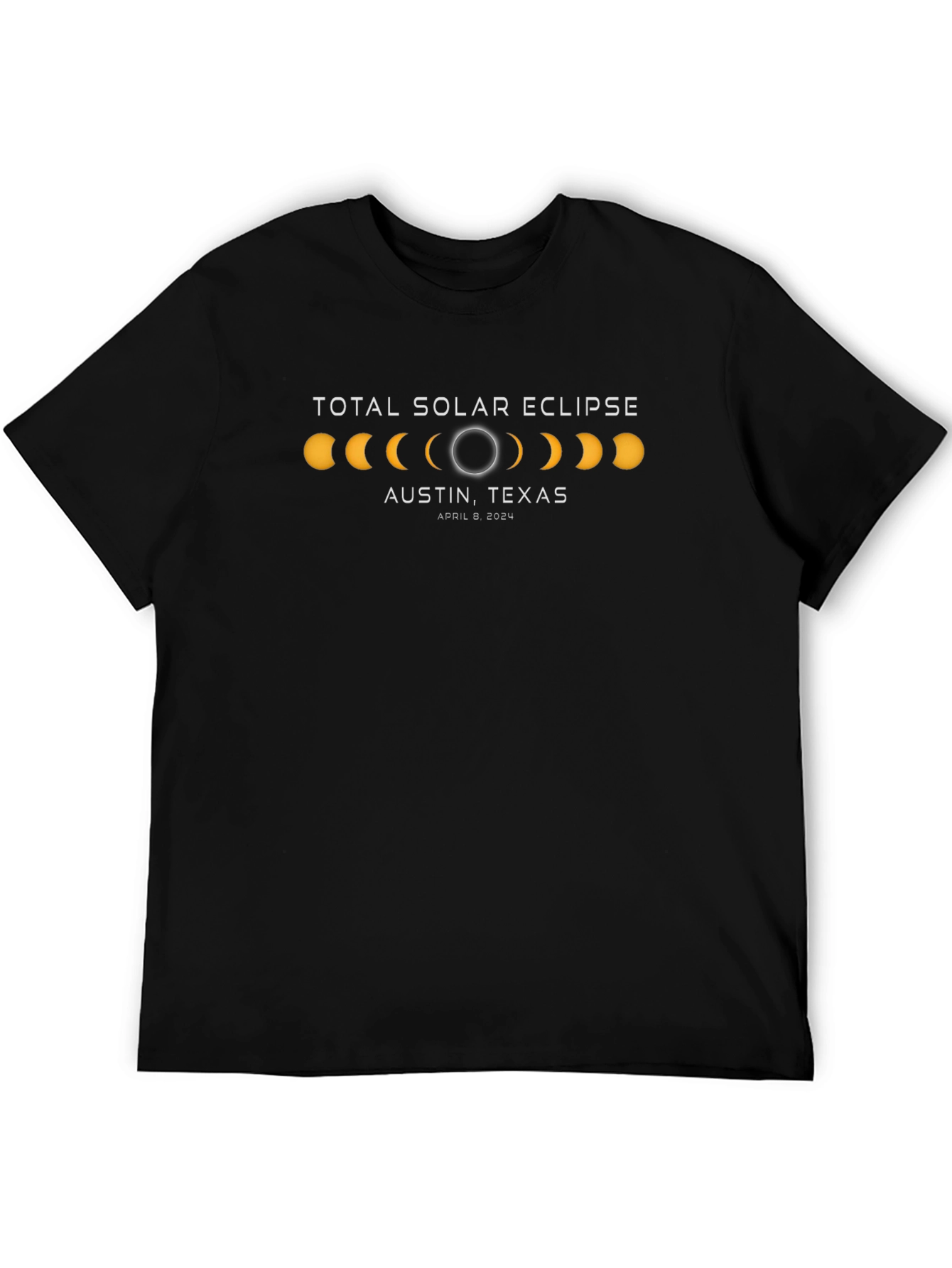 Camiseta Eclipse Solar Total Austin Texas 2024