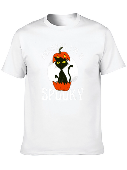 Camiseta Negra Pretende ser espeluznante