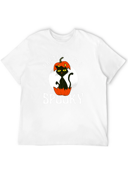 Camiseta Negra Pretende ser espeluznante