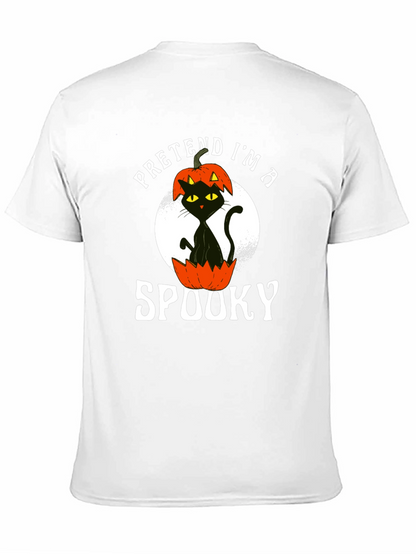 Camiseta Negra Pretende ser espeluznante