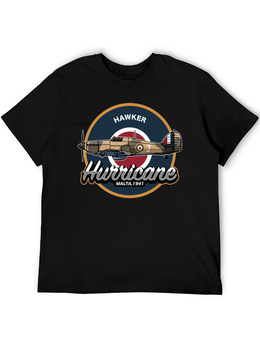 Camiseta Hawker Hurricane Malta 1941 - Diseño Aviación