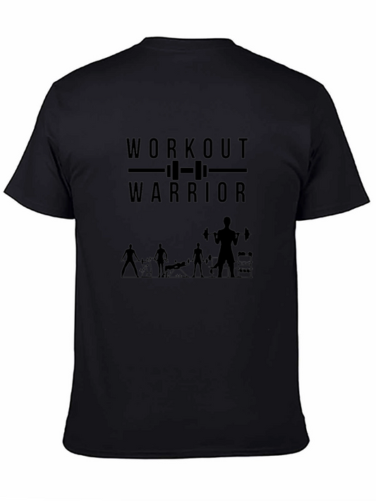 Camiseta Negra Workout Warrior