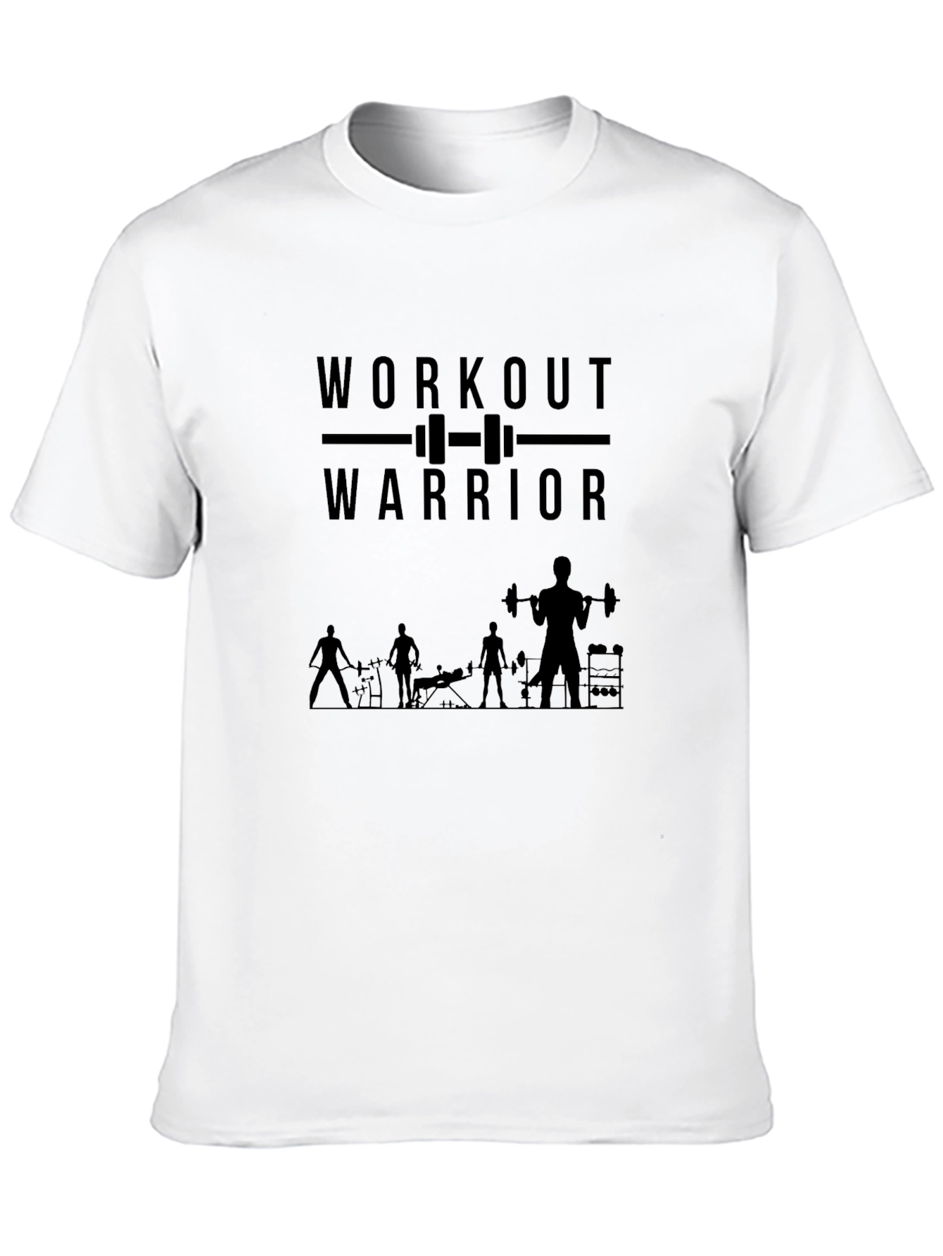 Camiseta Negra Workout Warrior