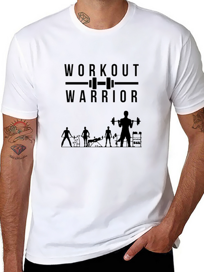 Camiseta Negra Workout Warrior
