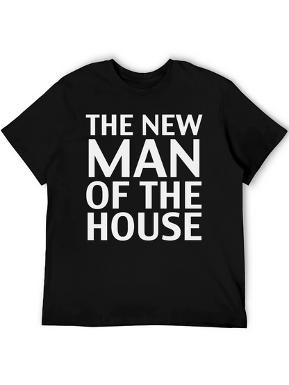 Camiseta Negra: El Nuevo Hombre de la Casa