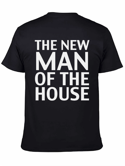 Camiseta Negra: El Nuevo Hombre de la Casa