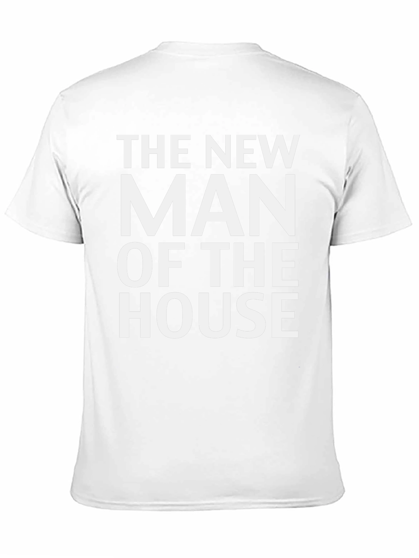 Camiseta Negra: El Nuevo Hombre de la Casa