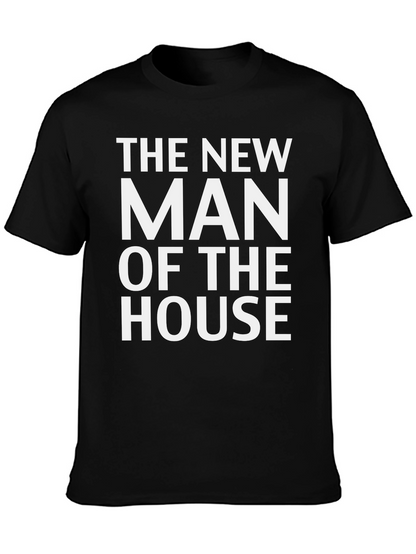 Camiseta Negra: El Nuevo Hombre de la Casa