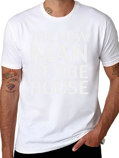 Camiseta Negra: El Nuevo Hombre de la Casa