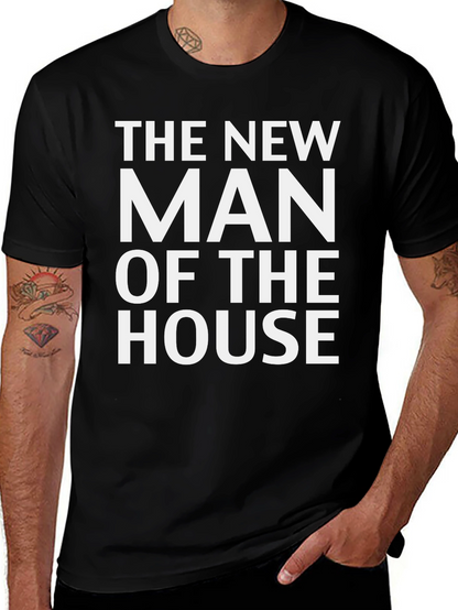 Camiseta Negra: El Nuevo Hombre de la Casa