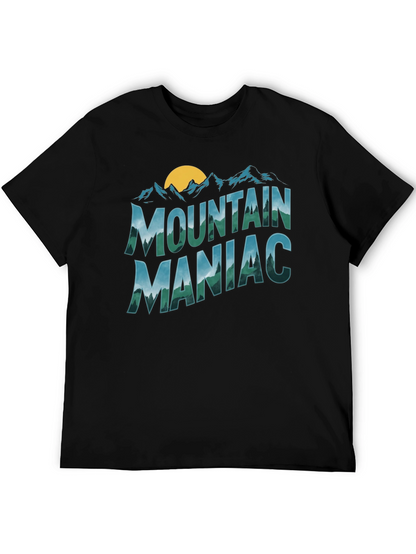 Camiseta Negra Mountain Maniac