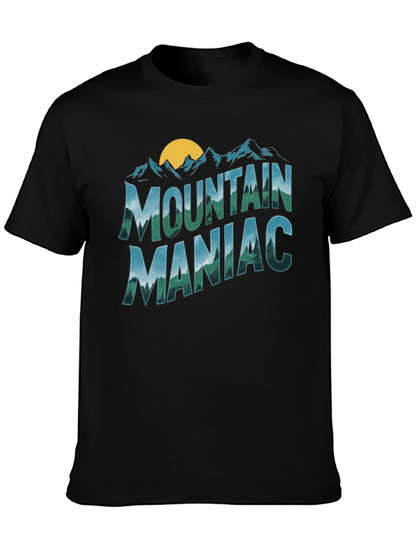 Camiseta Negra Mountain Maniac