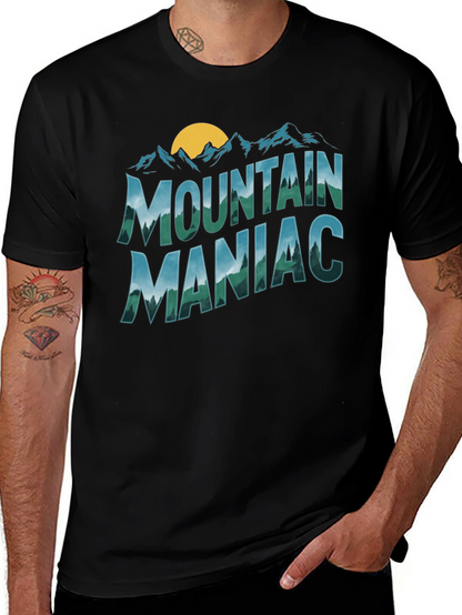 Camiseta Negra Mountain Maniac