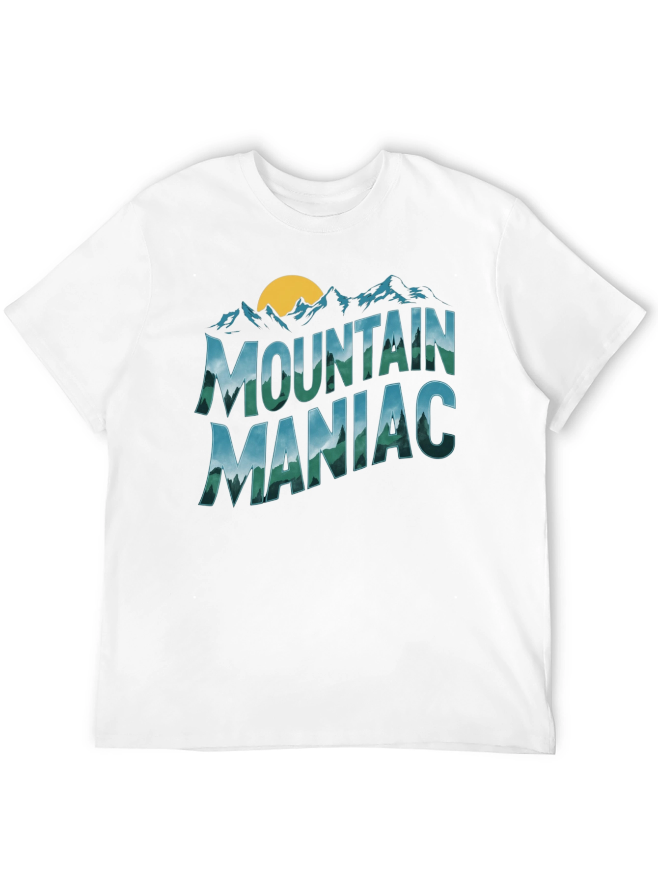 Camiseta Negra Mountain Maniac