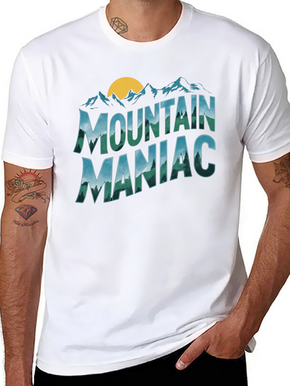 Camiseta Negra Mountain Maniac