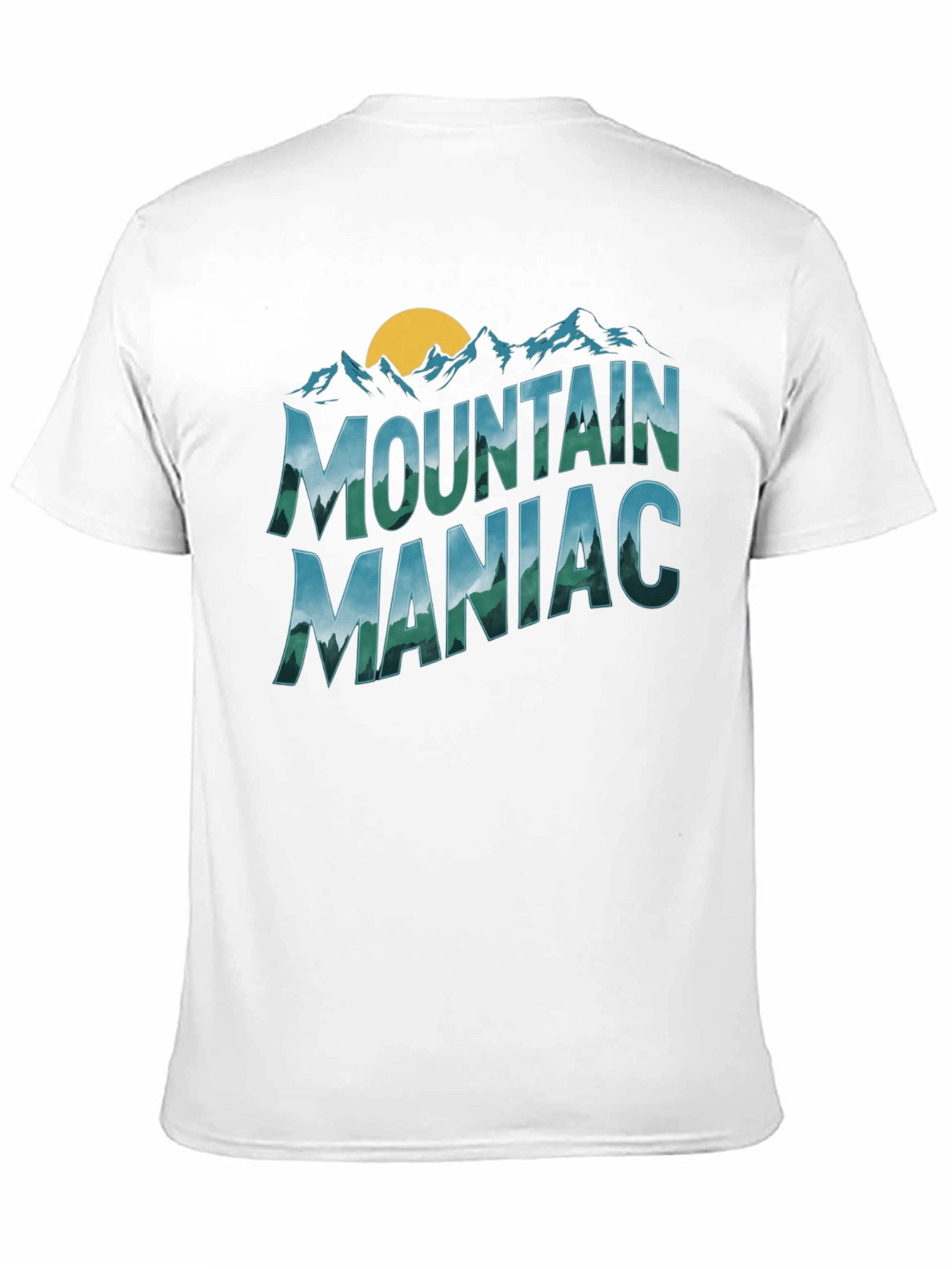Camiseta Negra Mountain Maniac