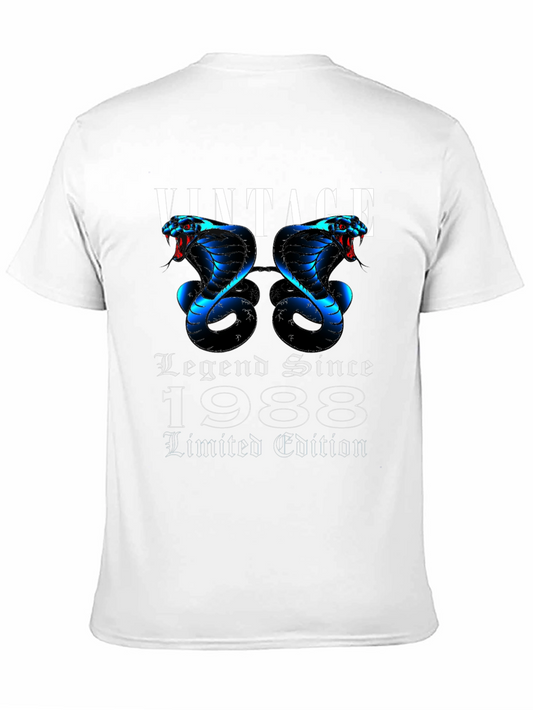 Camiseta Negra Vintage Legend Since 1988