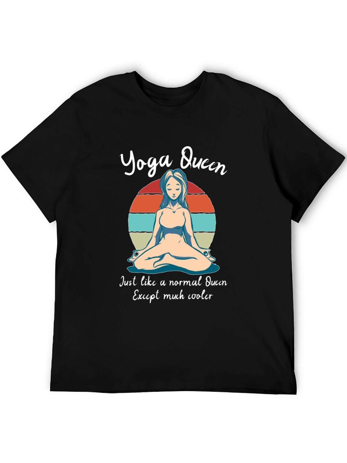 Camiseta Yoga Queen - Estilo relajado y original