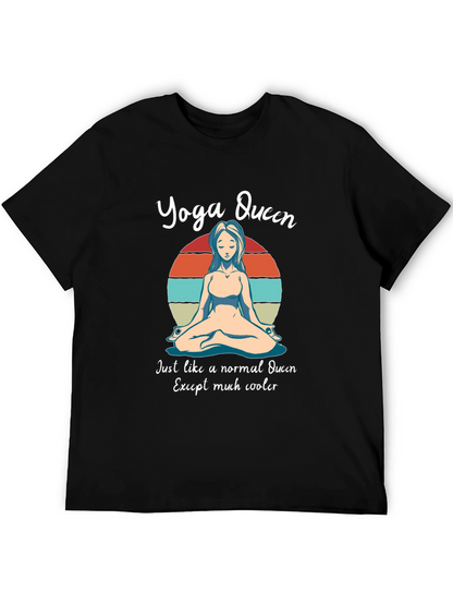 Camiseta Yoga Queen - Estilo relajado y original