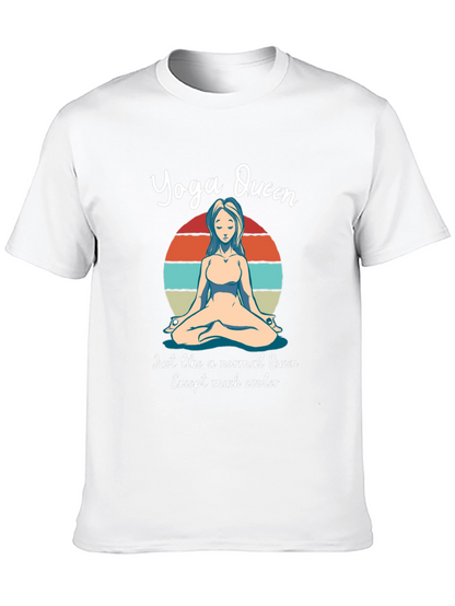 Camiseta Yoga Queen - Estilo relajado y original