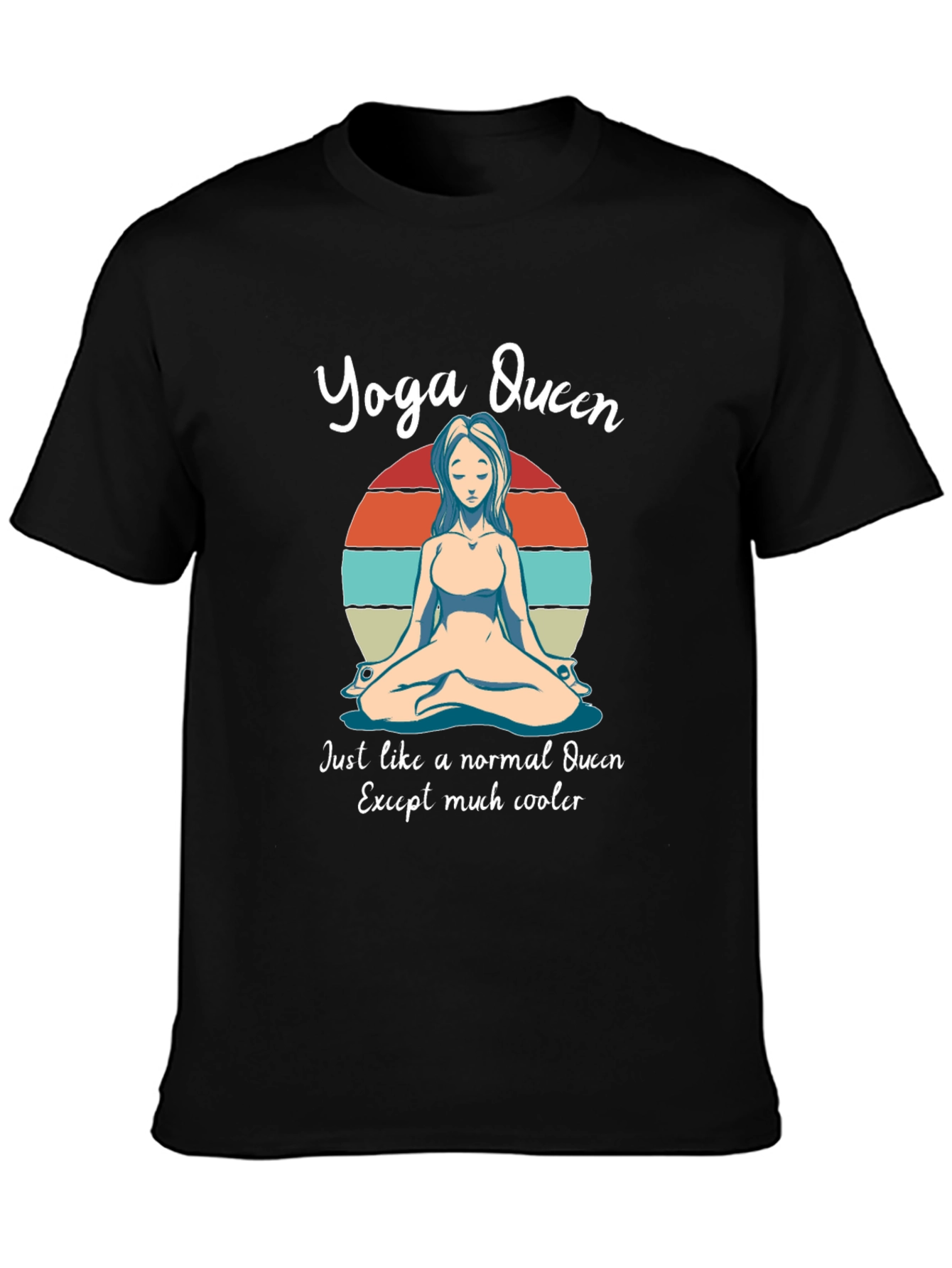 Camiseta Yoga Queen - Estilo relajado y original