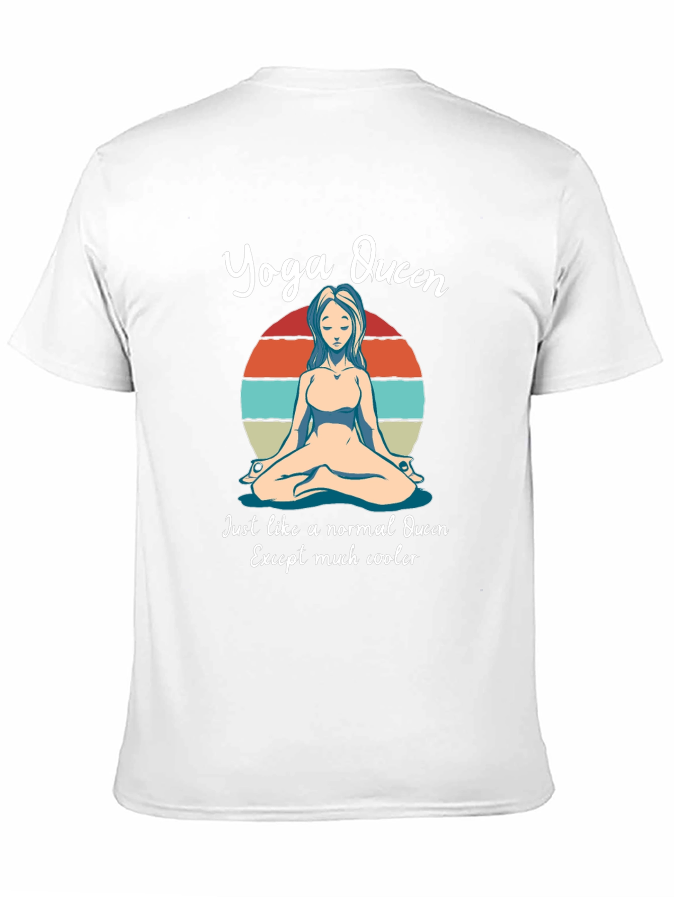 Camiseta Yoga Queen - Estilo relajado y original