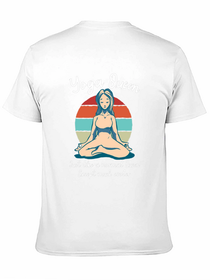 Camiseta Yoga Queen - Estilo relajado y original