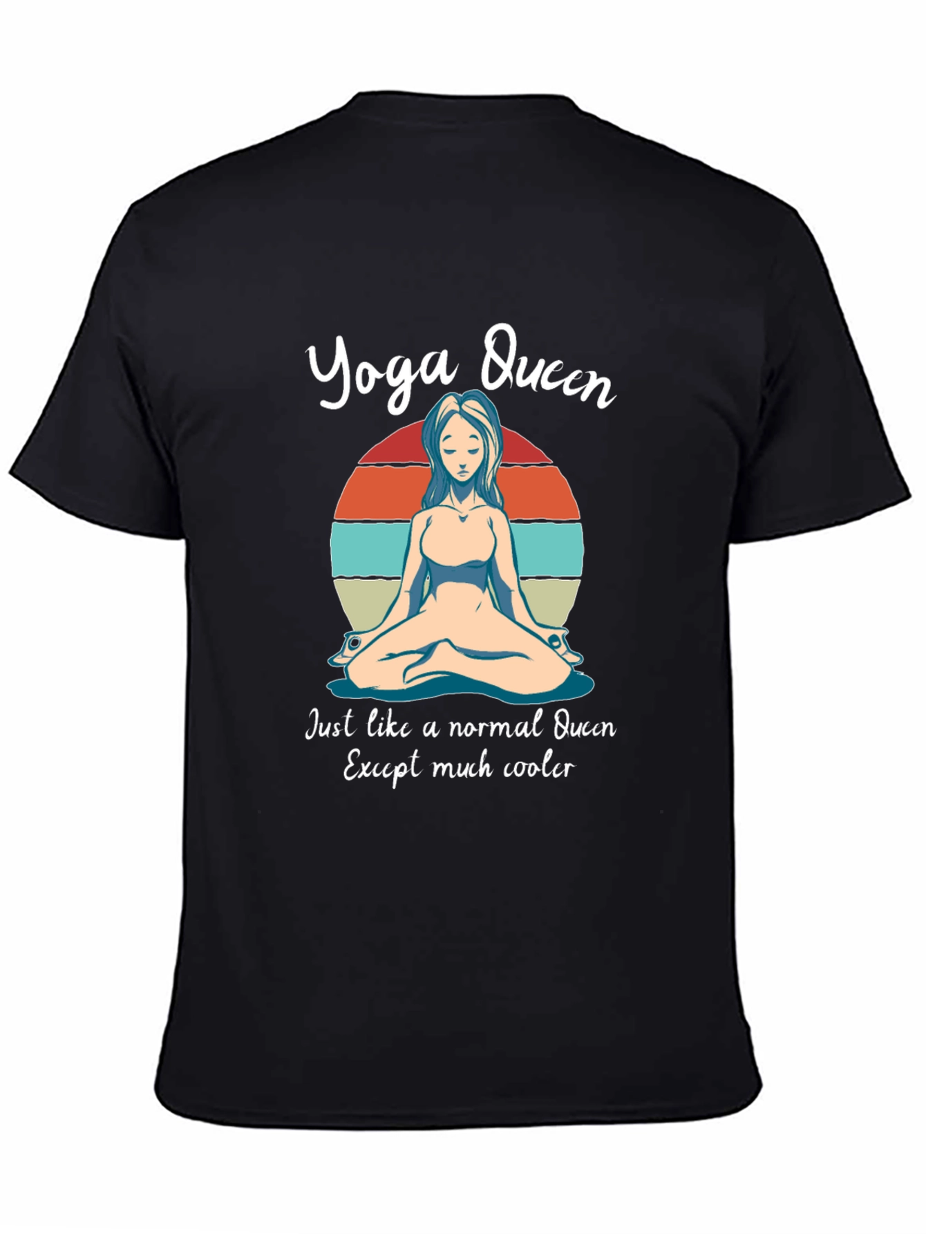 Camiseta Yoga Queen - Estilo relajado y original