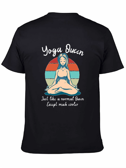 Camiseta Yoga Queen - Estilo relajado y original