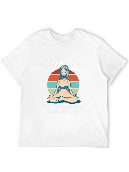 Camiseta Yoga Queen - Estilo relajado y original