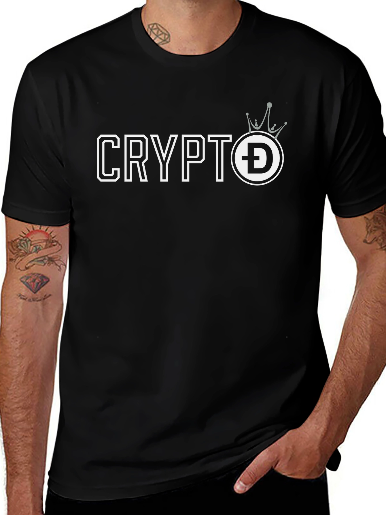 Camiseta Crypto DOGE - Diseño Moderno