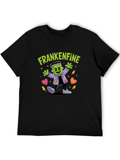 Camiseta Frankenfine Halloween Hombre