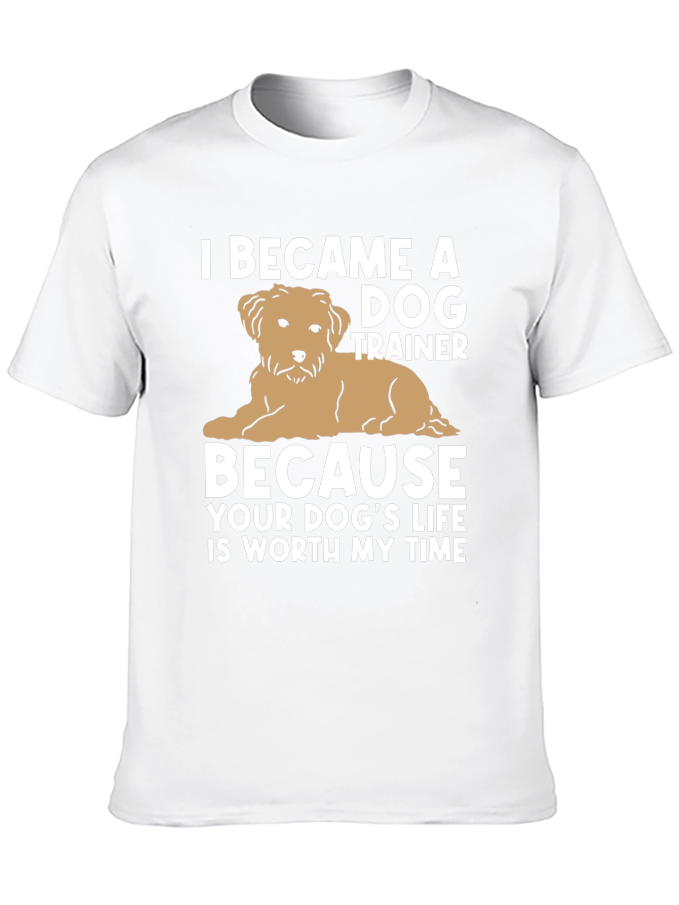 Camiseta Negra Entrenador de Perros