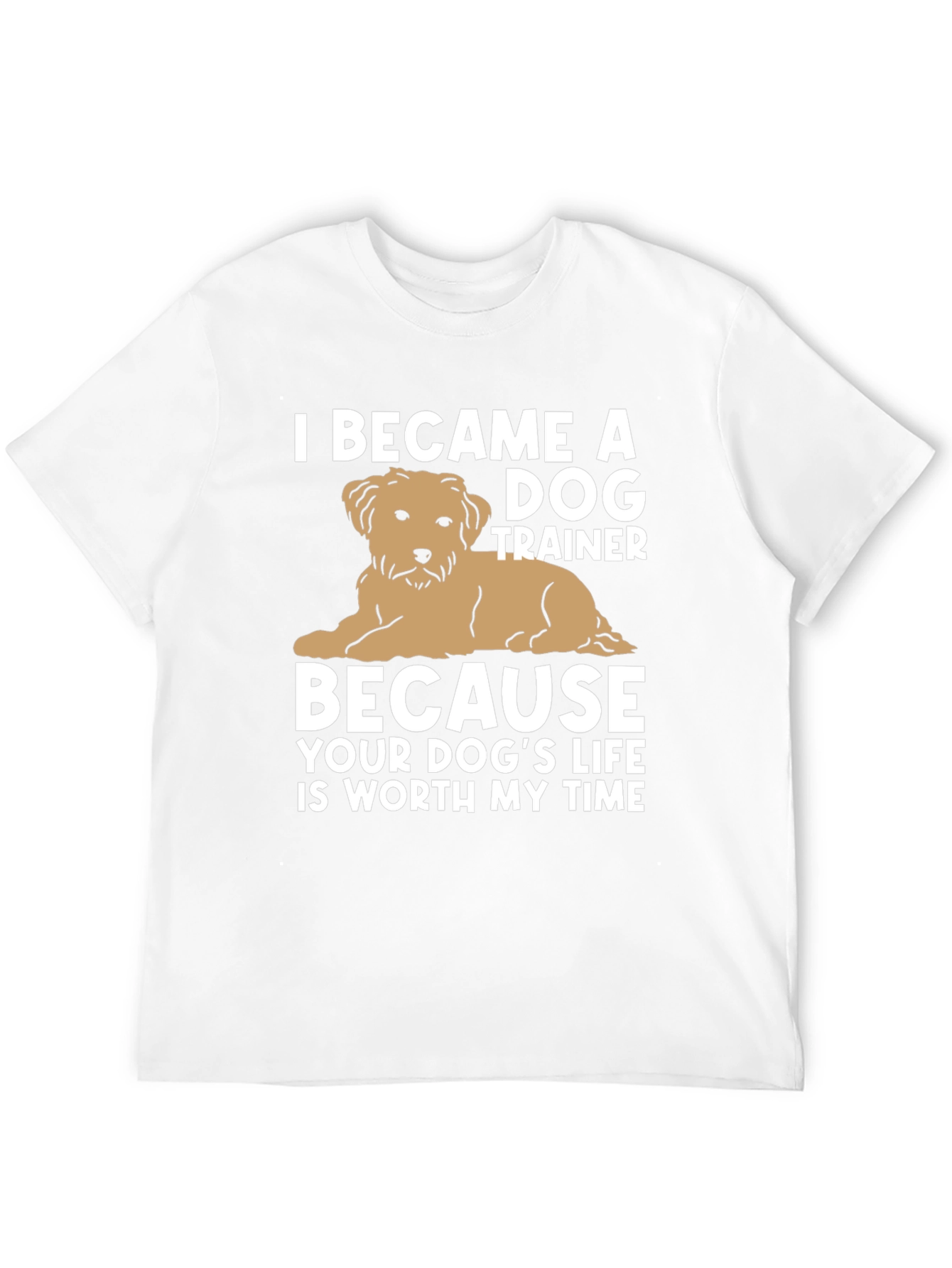 Camiseta Negra Entrenador de Perros