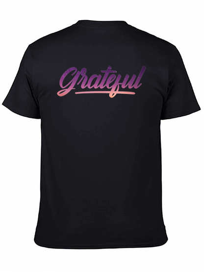Camiseta Grateful - Diseño Elegante para Hombre