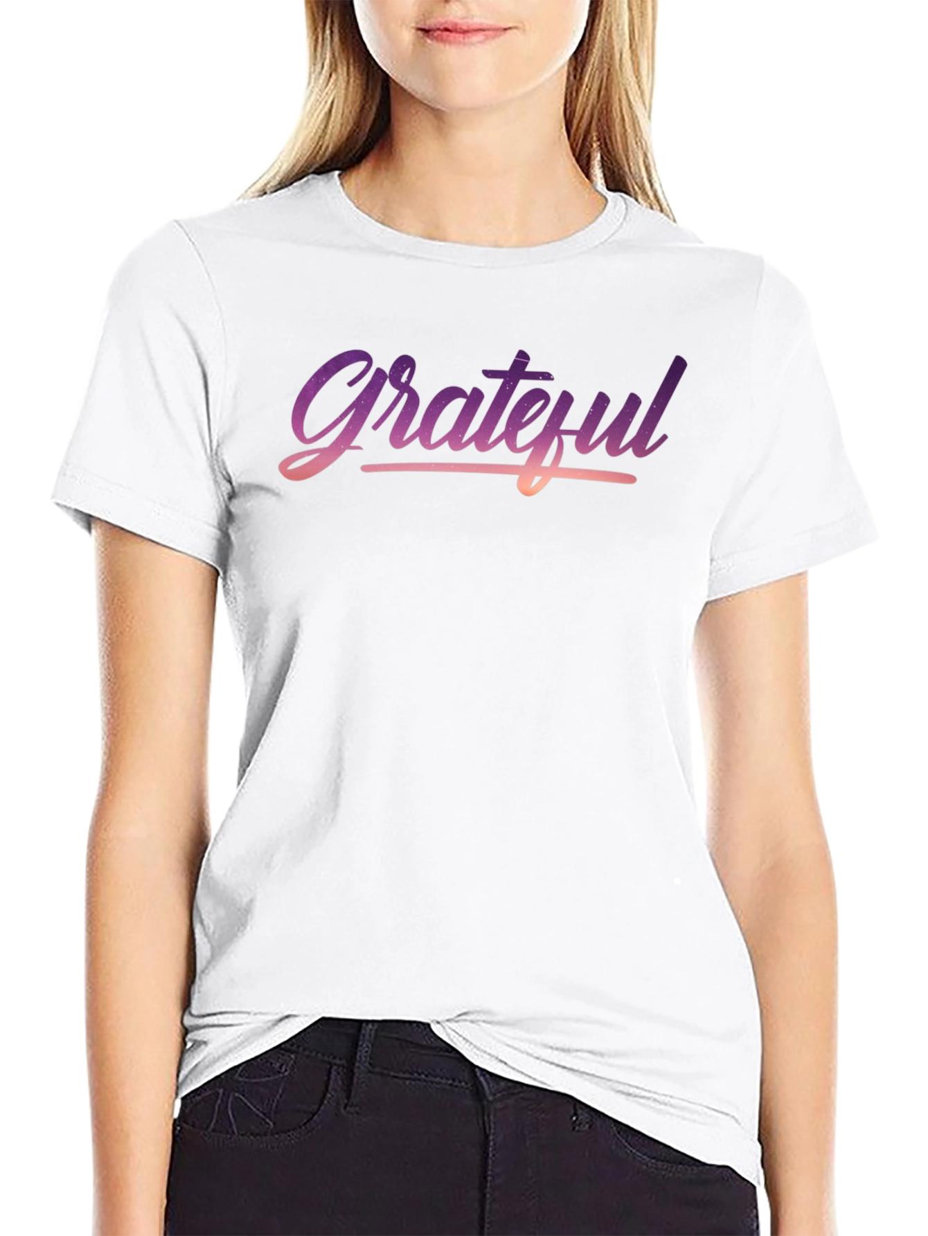 Camiseta Grateful - Diseño Elegante para Hombre