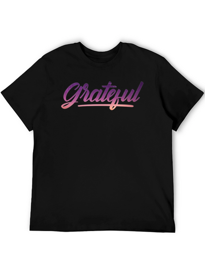 Camiseta Grateful - Diseño Elegante para Hombre