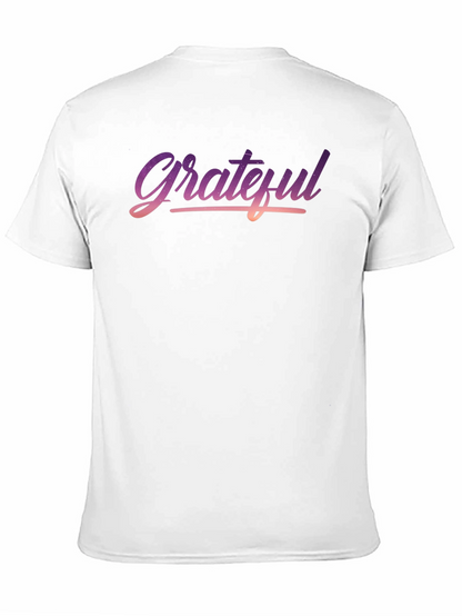 Camiseta Grateful - Diseño Elegante para Hombre