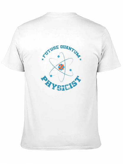 Camiseta Negra de Físico Cuántico Futuro