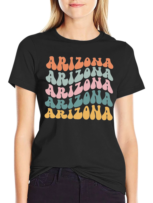 Camiseta Arizona Retro Vintage Hombre