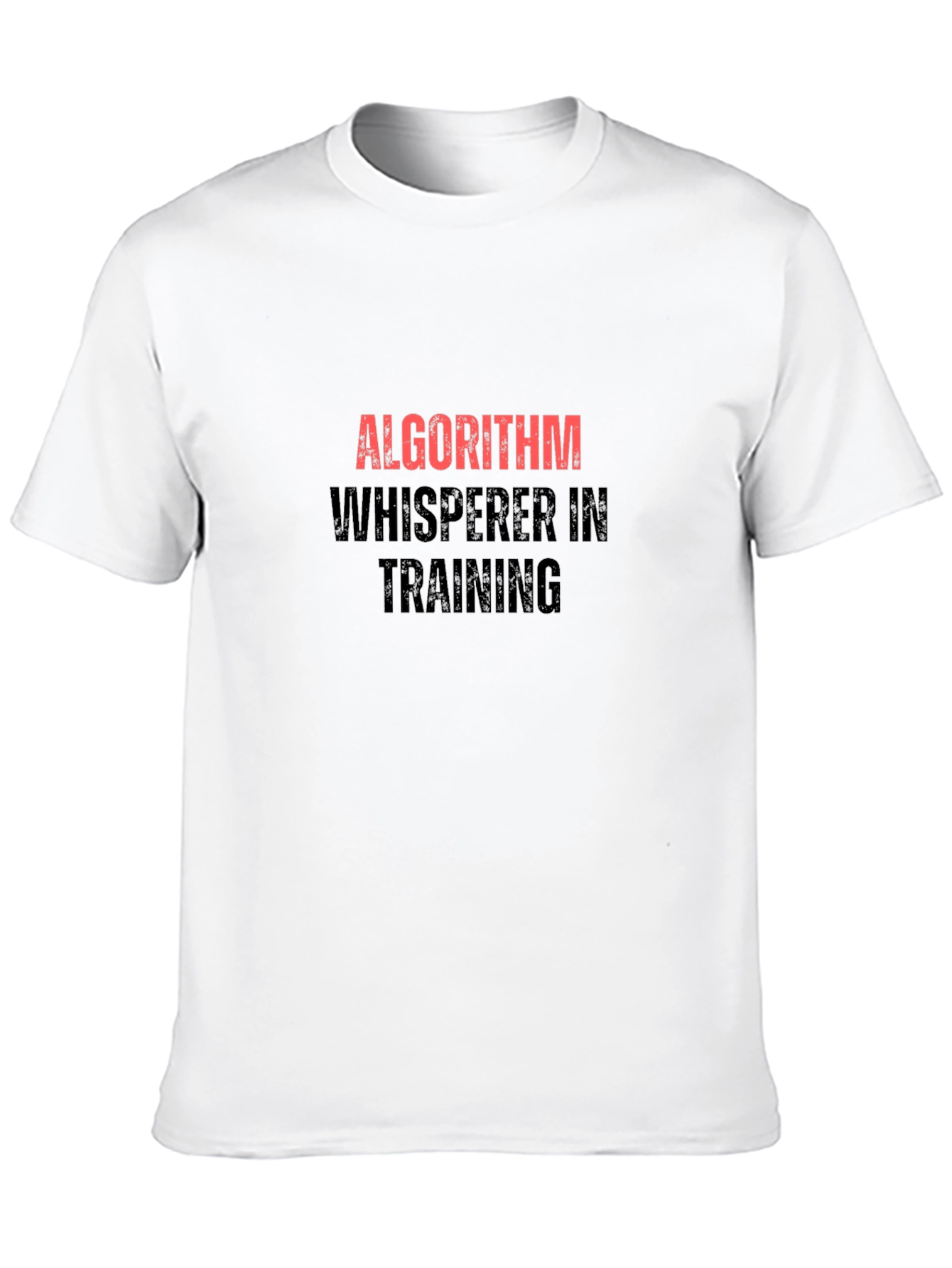 Camiseta Negra Algoritmo Whisperer Training