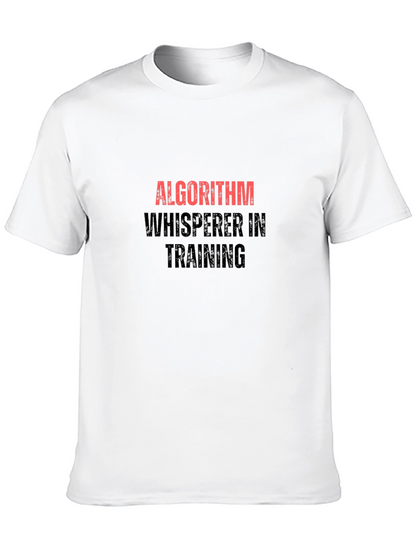 Camiseta Negra Algoritmo Whisperer Training