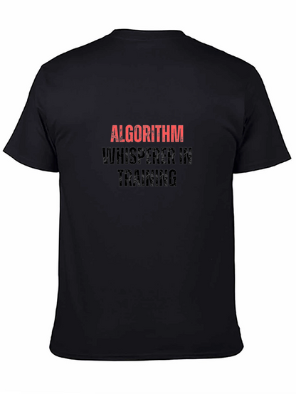 Camiseta Negra Algoritmo Whisperer Training