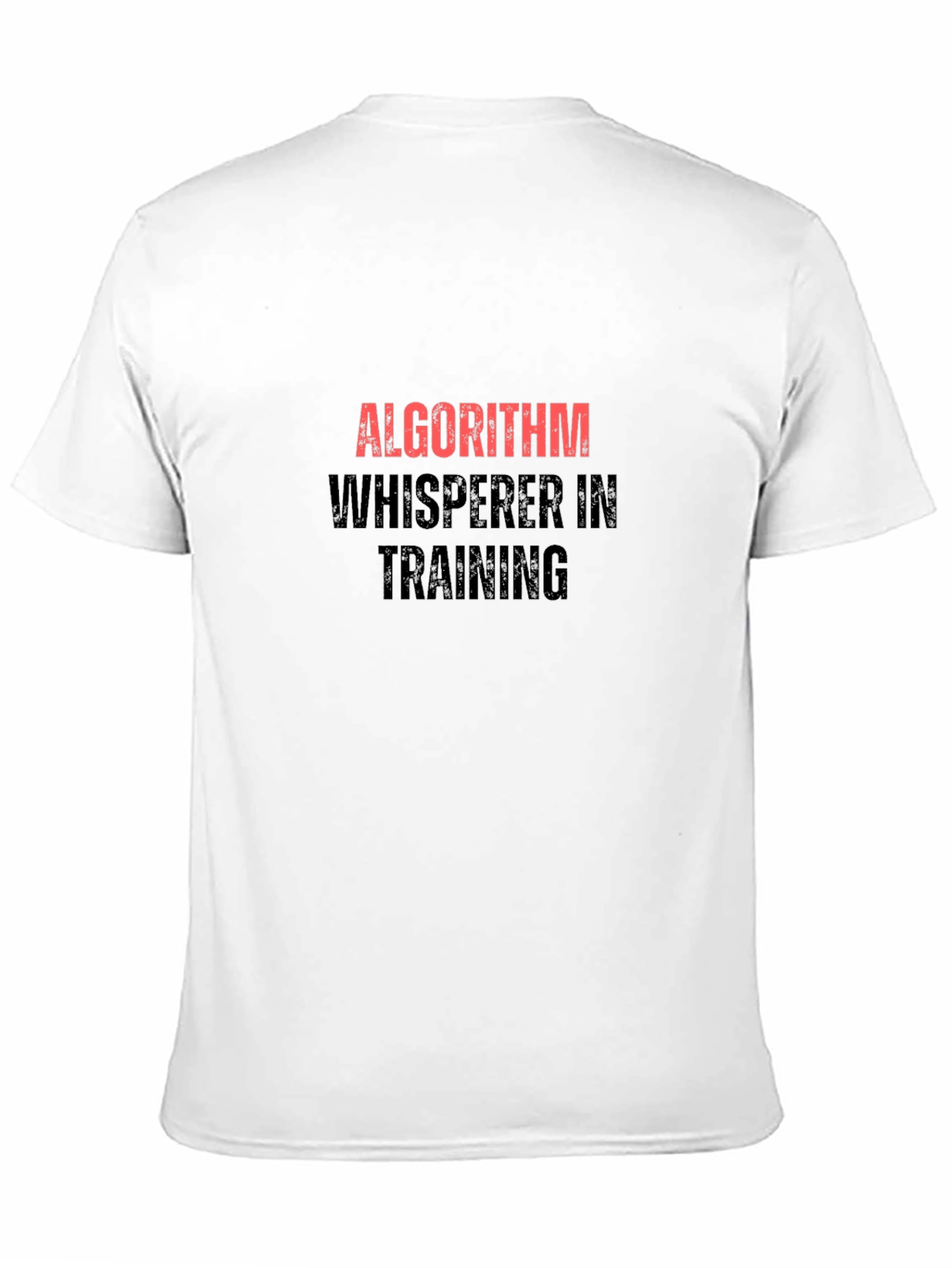 Camiseta Negra Algoritmo Whisperer Training