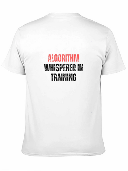 Camiseta Negra Algoritmo Whisperer Training