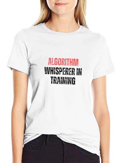 Camiseta Negra Algoritmo Whisperer Training