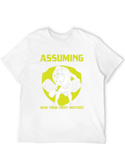 Camiseta Hombre: Asumiendo Viejo Mi Error
