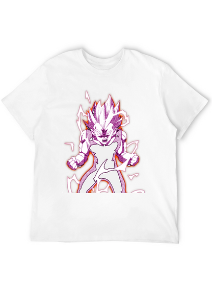 Camiseta Negra con Diseño Vegeta Dragon Ball