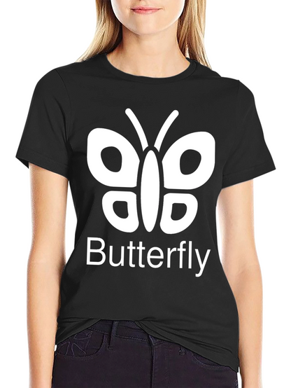 Camiseta Negra Butterfly para Hombre